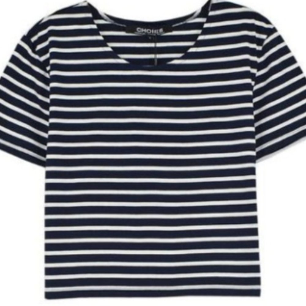 Black and White striped Shirt